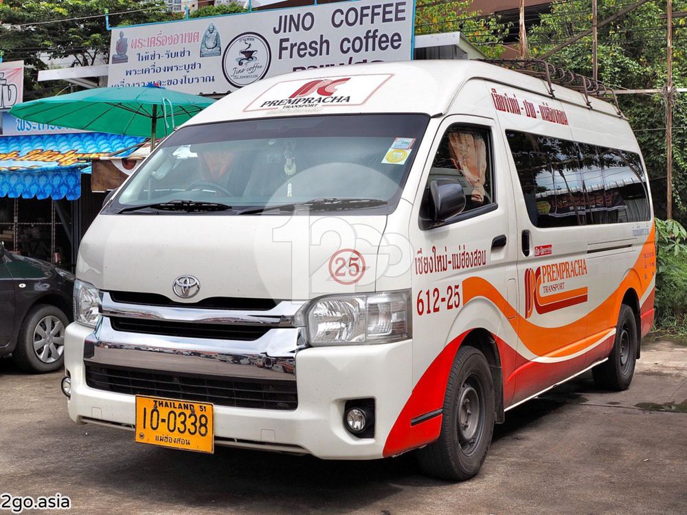 Autobús de Pai a Chiang Mai