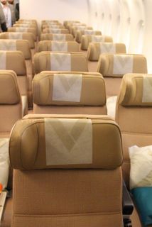 Etihad Airways Economy foto interna