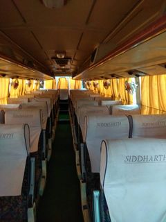Siddharth Holidays AC Seater inside photo