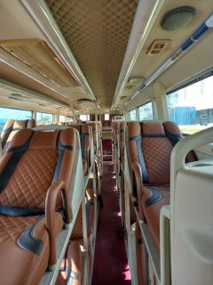 Techbus VN JSC Bus + Train fotografía interior