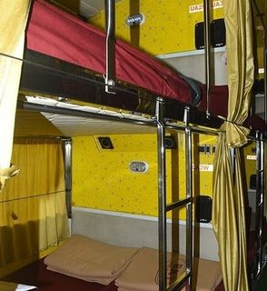 RKT Tours and Travels AC Sleeper inside photo