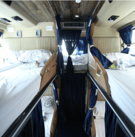 Nida Tours And Travels AC Sleeper Photo intérieur