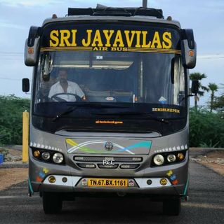 Jayavilas Bus Non A/C Semi Sleeper Dışarı Fotoğrafı