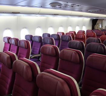 Malaysia Airlines Economy foto interna