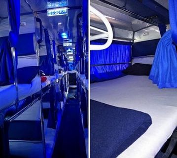 SVR PVS Bus AC Sleeper fotografía interior