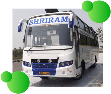Shriram Travels Non-AC Seater Dışarı Fotoğrafı