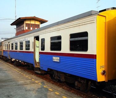Thai Railways Class III AC Diluar foto