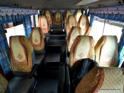 Champa Tourist Bus Seater Inomhusfoto