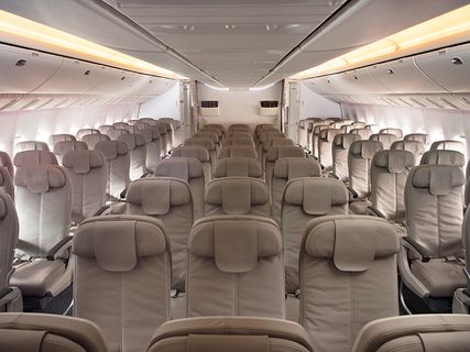 Saudi Arabian Airlines Economy binnenfoto