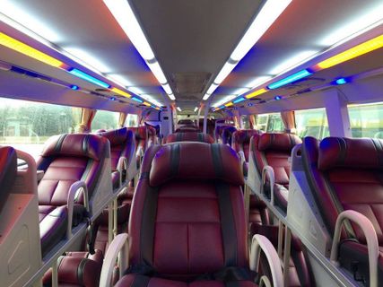 Ha Giang Limousine Bus 46 Sleeper Express 内部の写真