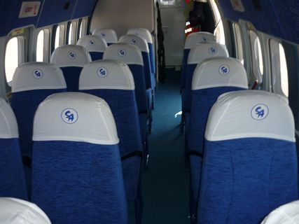 Silver Air Economy Innenraum-Foto