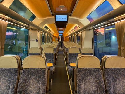 TranzAlpine First Class Seat Innenraum-Foto