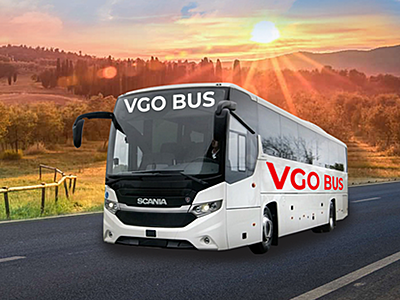 Vgo Bus AC Sleeper خارج الصورة