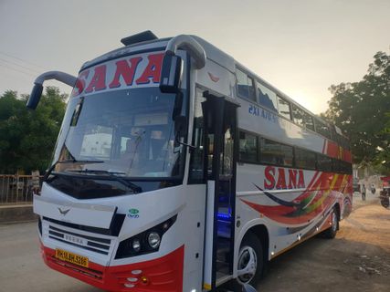 Ashish Sana Bus Non-AC Sleeper Diluar foto