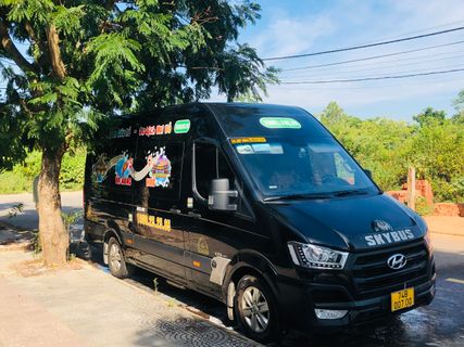 Viet Nam Travel Bus Minivan Utomhusfoto