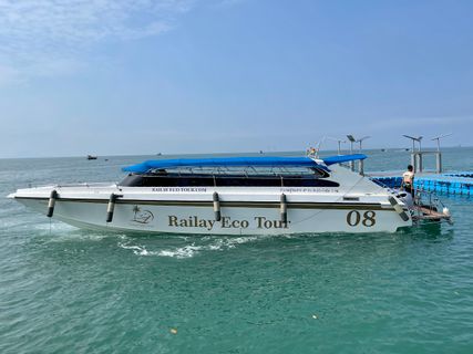 Railay Eco Tour Group Booking Speedboat + Van outside photo