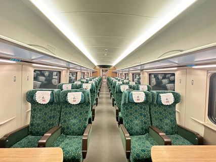 Laos Railway by RG Adventure First Class Seat inside photo