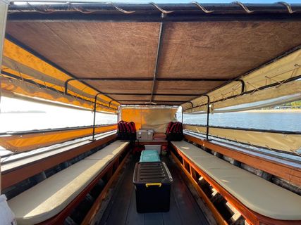 Libong Island Long Tail Boat 5pax Innenraum-Foto