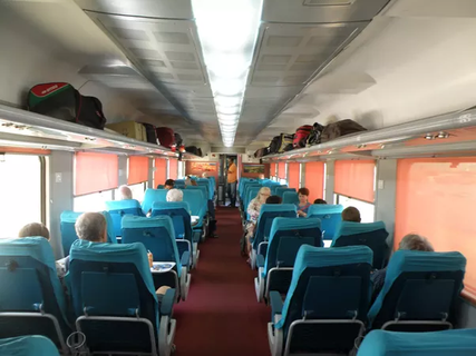 Indian Railways EC - Extended AC Chair Class Photo intérieur