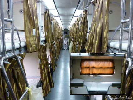 KTM Class II Sleeper AC İçeri Fotoğrafı