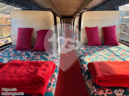 Chit Prasong Van + Sleeper Bus Innenraum-Foto