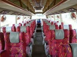 Jagdamba Tourism AC Seater 内部の写真