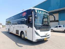 Aradhana Bus Service Non-AC Seater Utomhusfoto