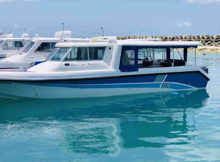 Atoll Transfer Private Speedboat 2pax inside photo