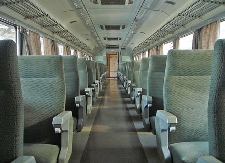 Thai Railways Class III AC Innenraum-Foto