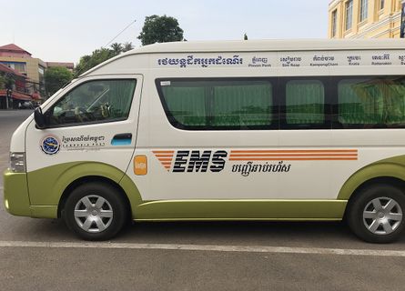 Cambodia Post VIP Van VIP Minibus Dışarı Fotoğrafı