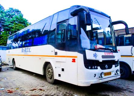 BSRTC Operated By VIP Travels A/C Semi Sleeper outside photo