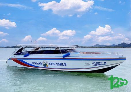 Koh Yao Sun Smile Private Speedboat 10pax Diluar foto