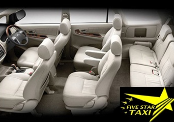 Five Star Taxi SUV 4pax inside photo