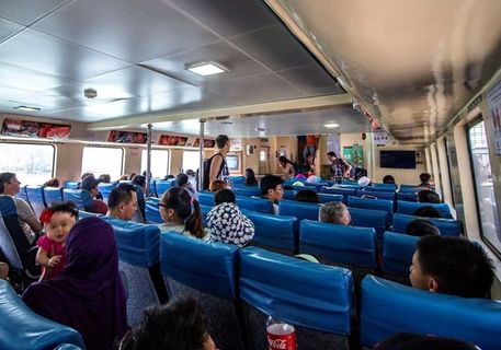 Bistari Gemilang Ferry didalam foto