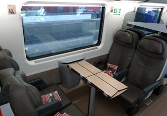 Trenitalia Premium Class inside photo