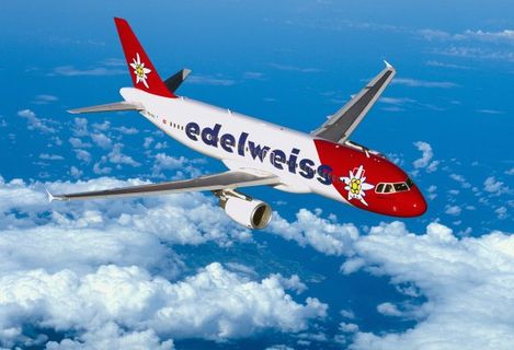 Edelweiss Air Economy Diluar foto