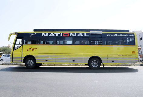 National Travels CHN Non-AC Seater buitenfoto