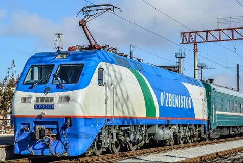Uzbekistan Railways Standard Seat Diluar foto