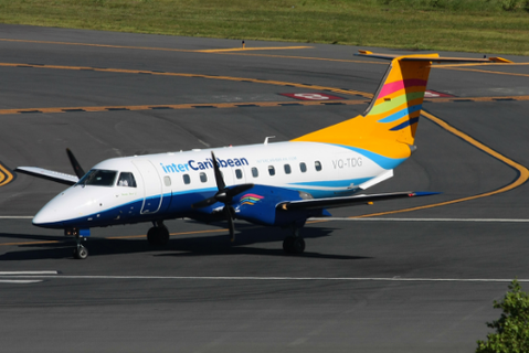 InterCaribbean Airways Economy buitenfoto