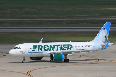 Frontier Airlines Economy outside photo