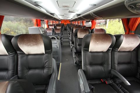 Narbus Buses Semi Sleeper fotografija unutrašnjosti
