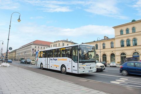 Lufthansa Express Bus Standard AC Dışarı Fotoğrafı