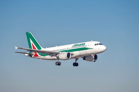 Alitalia Economy buitenfoto