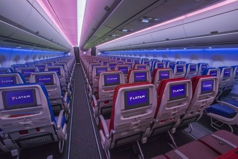 LATAM Airlines Group Economy fotografía interior