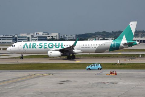 Air Seoul Economy Utomhusfoto