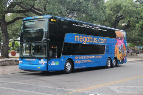 Megabus USA Standard AC outside photo