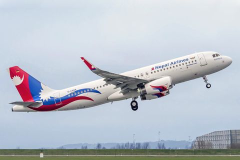 Royal Nepal Airlines Economy outside photo