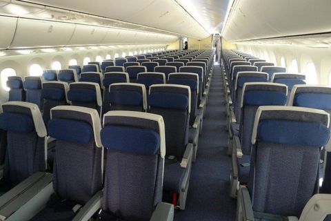 All Nippon Airways Economy Innenraum-Foto