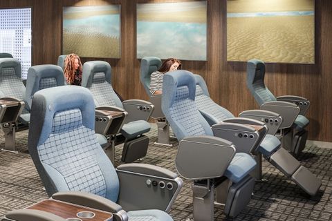 Brittany Ferries Reserved Seat Reclining Фото внутри