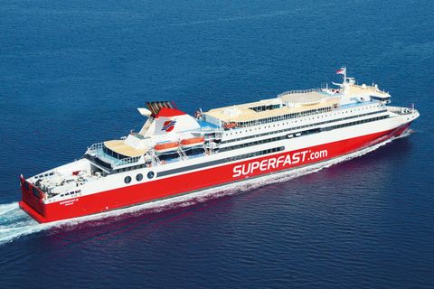 Superfast Ferries Ferry Diluar foto
